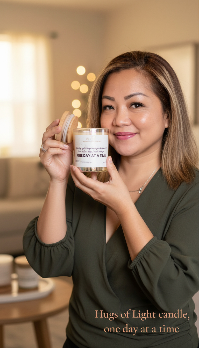 One Day at a Time Candle