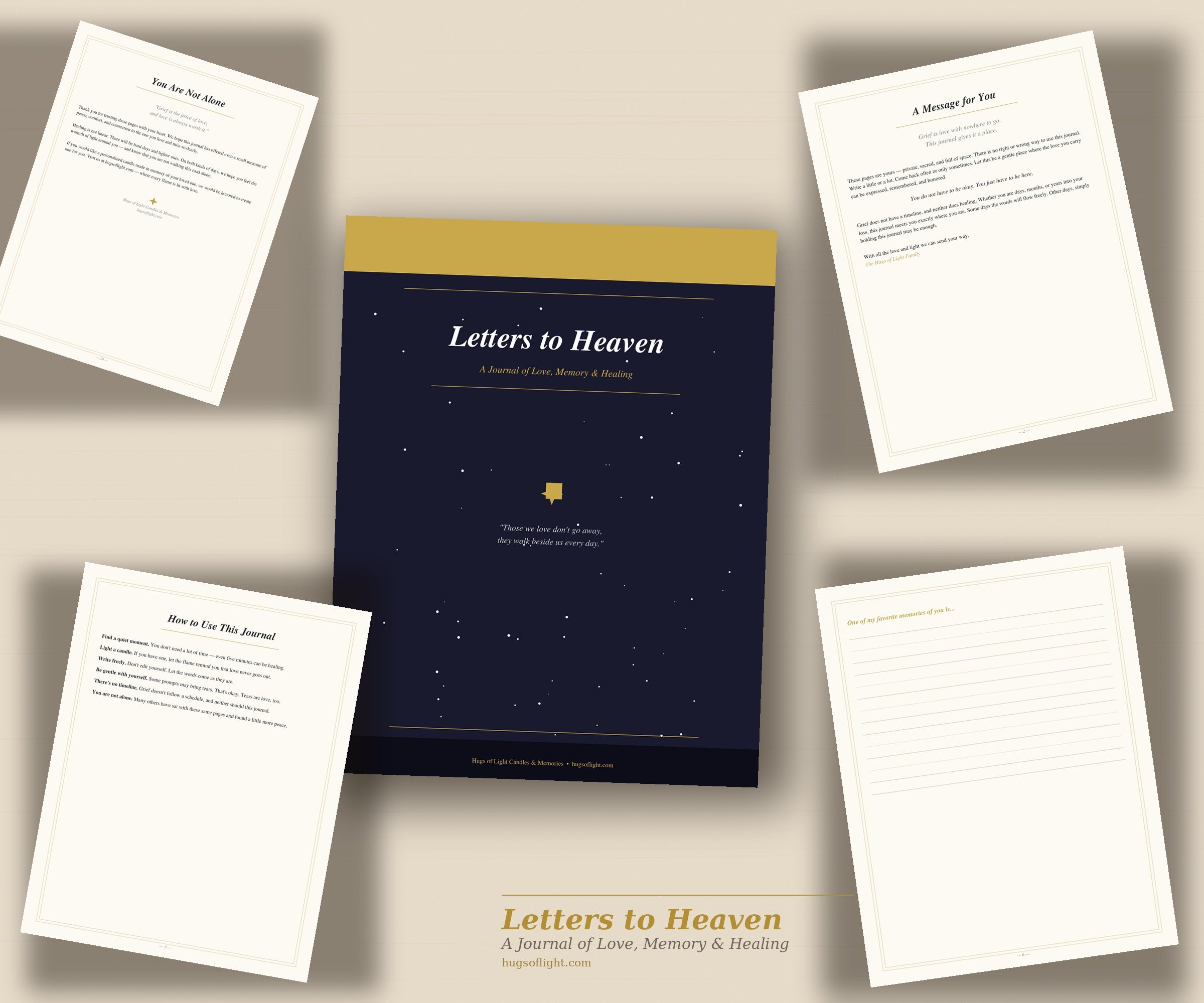 Letters to Heaven Journal Printable