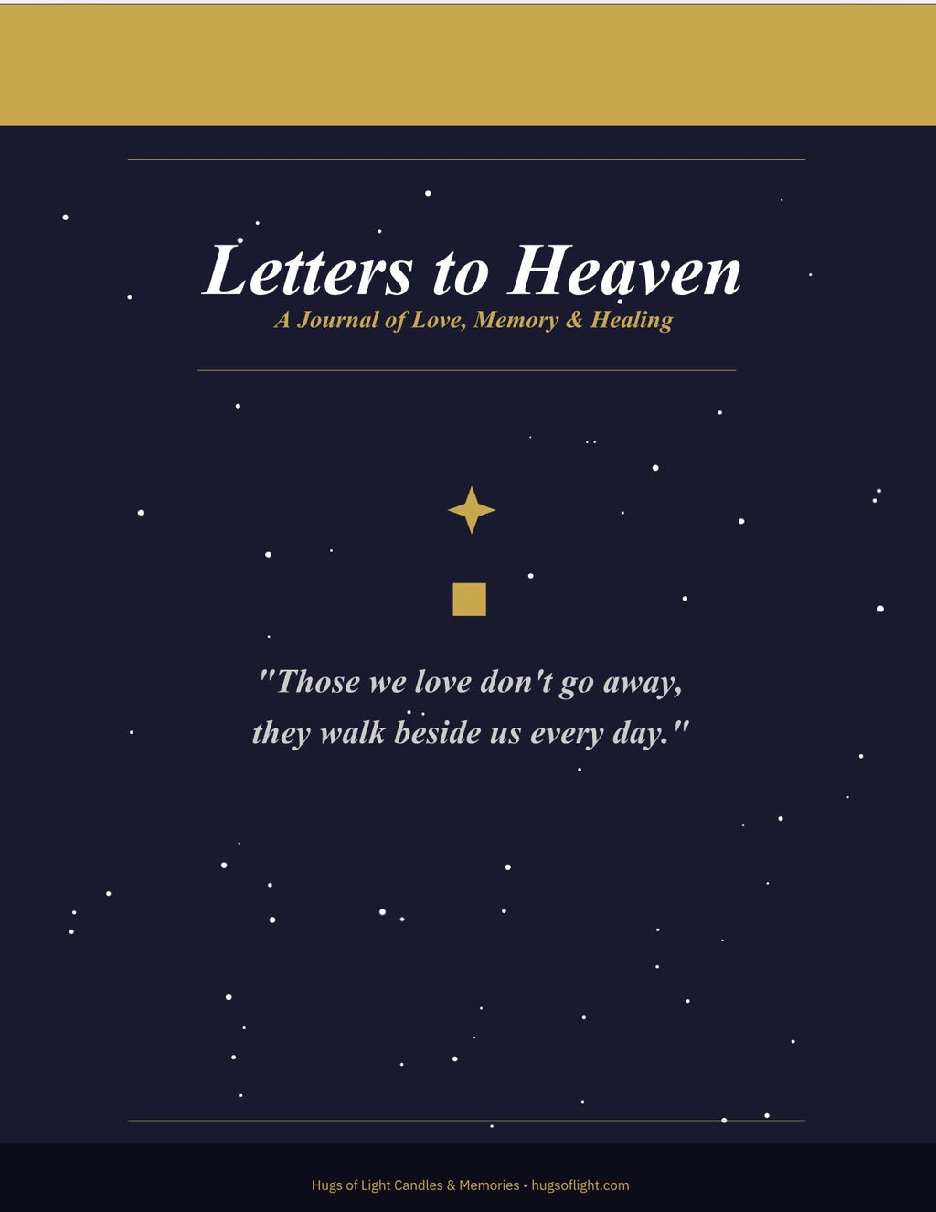 Letters to Heaven Journal Printable