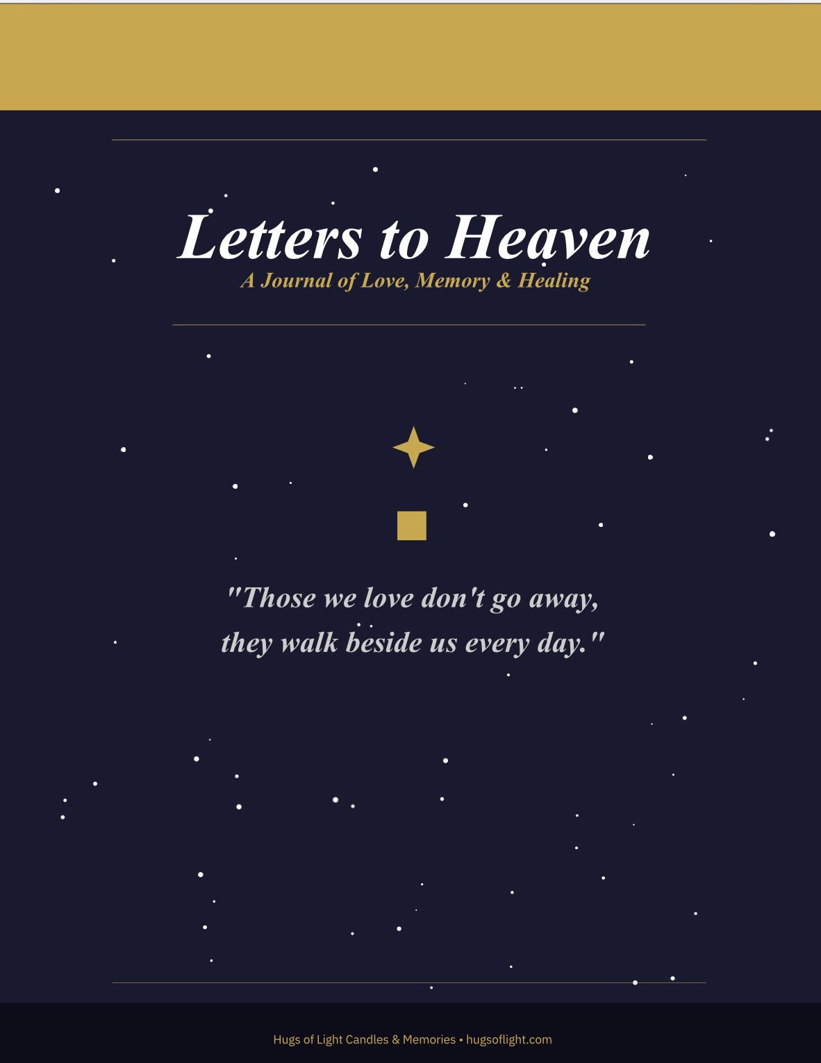 Letters to Heaven Journal Printable